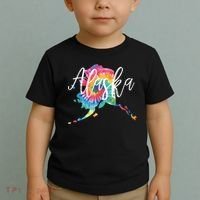 Alaska Tie Dye Toddler T-Shirt thumb 2