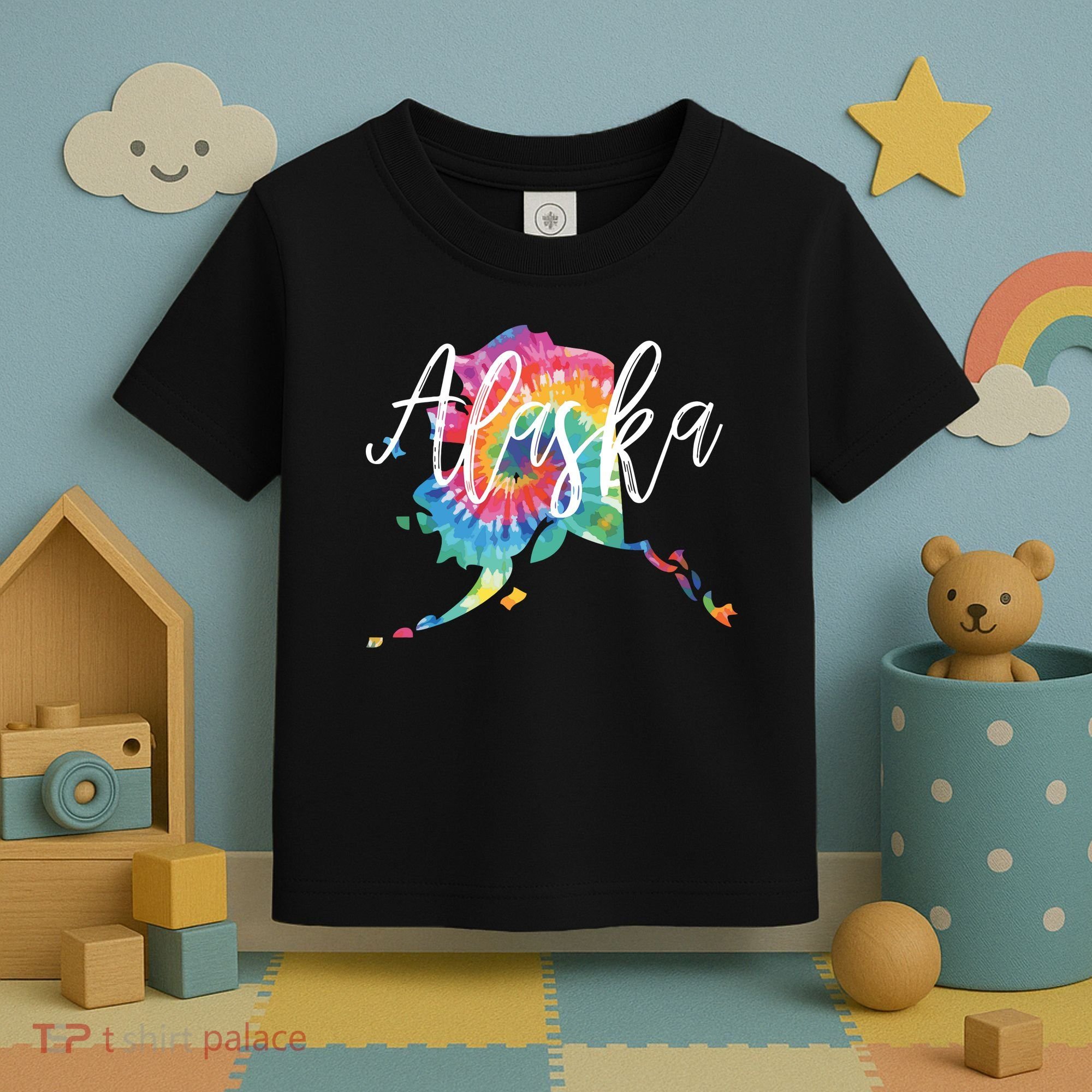 Alaska Tie Dye Toddler T-Shirt