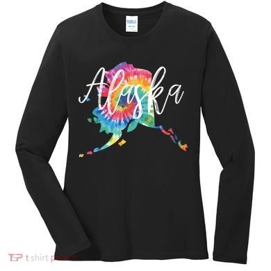 Alaska Tie Dye Women's Long Sleeve Shirt