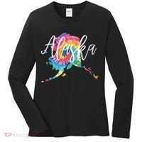Alaska Tie Dye Women's Long Sleeve Shirt thumb 0