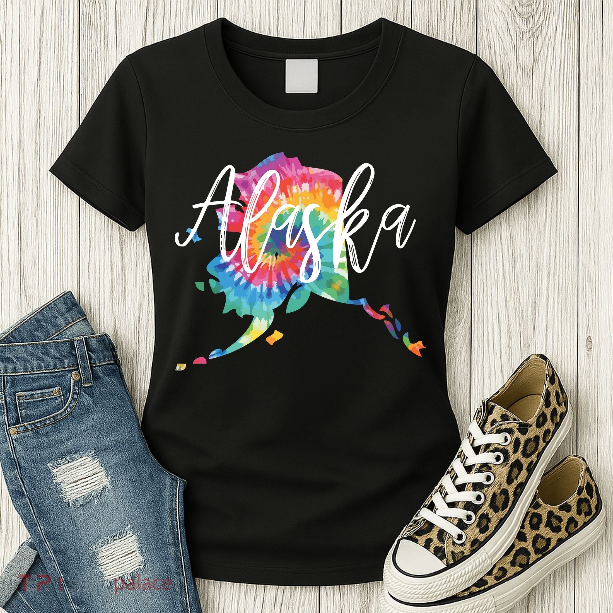 Alaska Tie Dye Women's T-Shirt