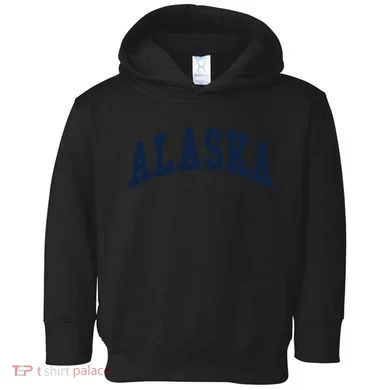 Alaska Throwback Design Classic Toddler Hoodie