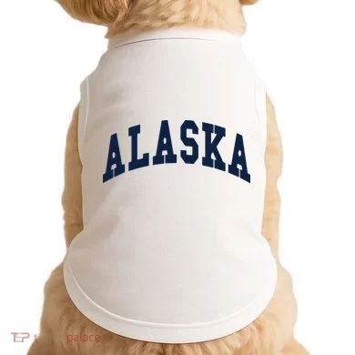 Alaska Throwback Design Classic Doggie Tank