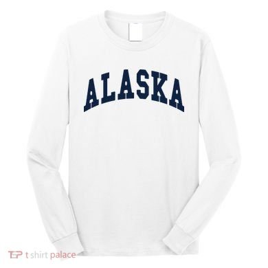Alaska Throwback Design Classic Long Sleeve Shirt