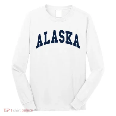 Alaska Throwback Design Classic Long Sleeve Shirt