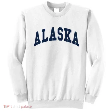 Alaska Throwback Design Classic Sweatshirt