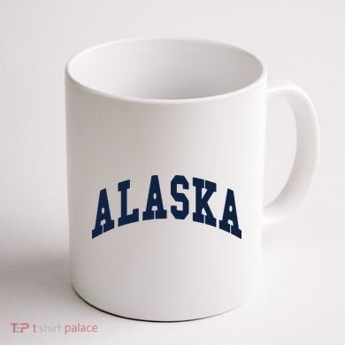 Alaska Throwback Design Classic Coffee Mug back