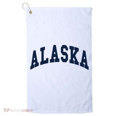 Alaska Throwback Design Classic Golf Towel
