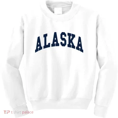 Alaska Throwback Design Classic Kids Sweatshirt