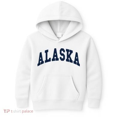 Alaska Throwback Design Classic Kids Hoodie
