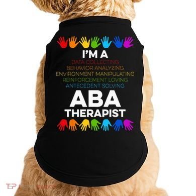 ABA Therapist Data Behavior Analyst Autism Therapy Doggie Tank