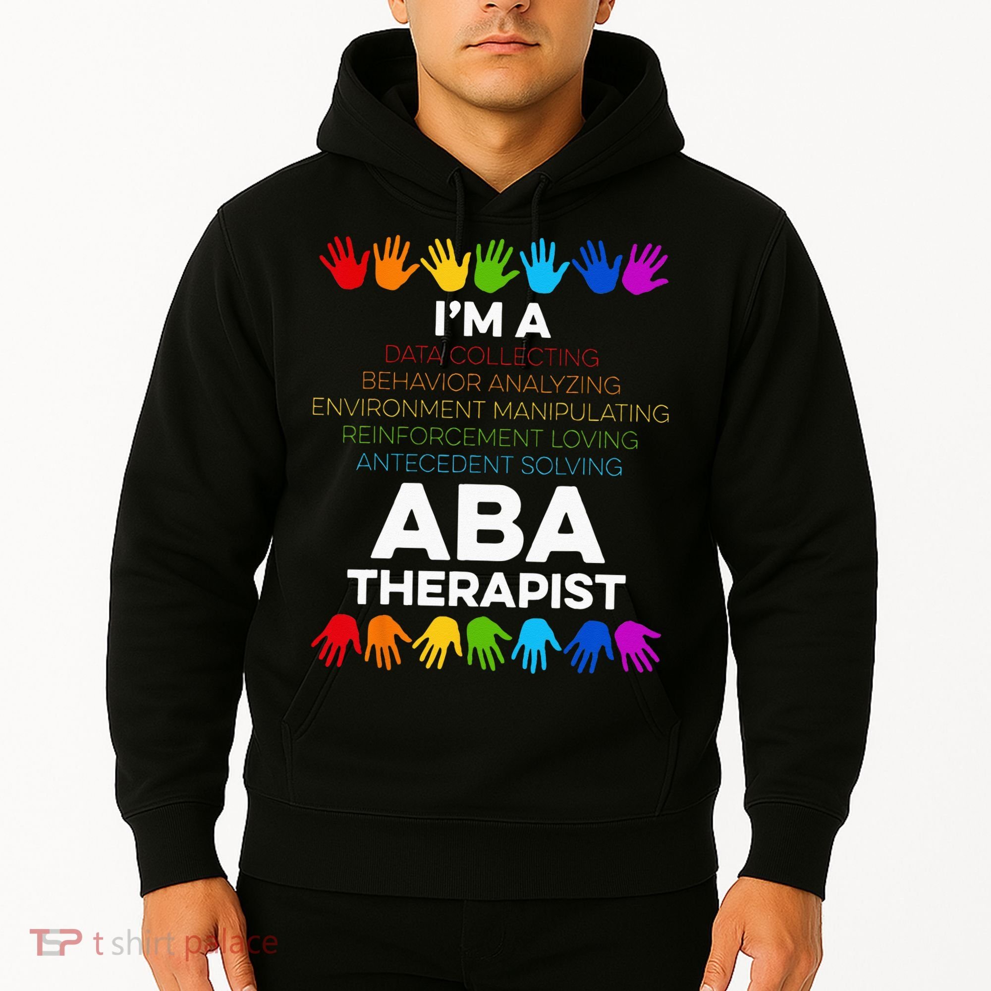 ABA Therapist Data Behavior Analyst Autism Therapy Hoodie