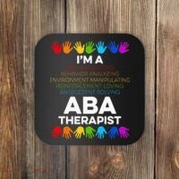 ABA Therapist Data Behavior Analyst Autism Therapy Coaster thumb 0