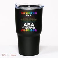 ABA Therapist Data Behavior Analyst Autism Therapy Tumbler thumb 0