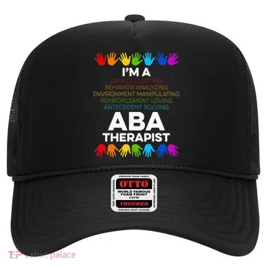 ABA Therapist Data Behavior Analyst Autism Therapy Hat