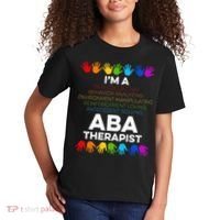 ABA Therapist Data Behavior Analyst Autism Therapy Kids T-Shirt thumb 2