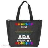 ABA Therapist Data Behavior Analyst Autism Therapy Tote Bag thumb 0