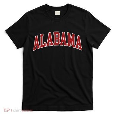 Alabama Throwback Design Print Classic T-Shirt