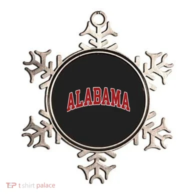 Alabama Throwback Design Print Classic Ornament