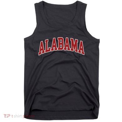 Alabama Throwback Design Print Classic Tank Top