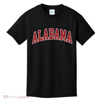 Alabama Throwback Design Print Classic Kids T-Shirt