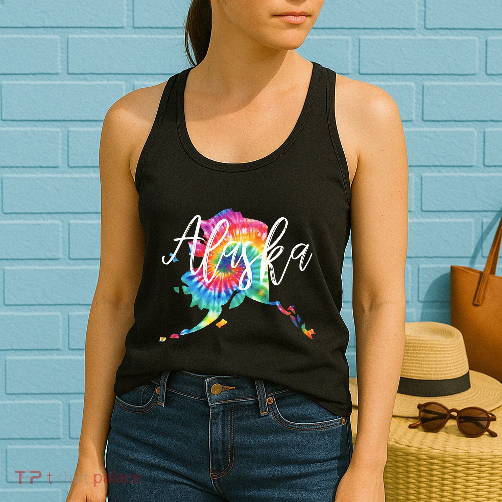 Alaska Tie Dye Women's Tank Top