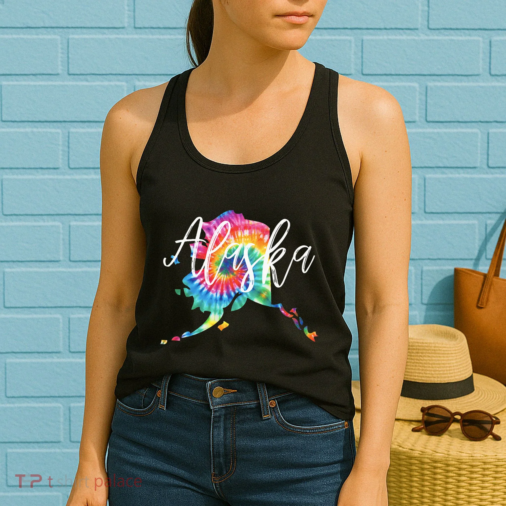 Alaska Tie Dye Women's Tank Top
