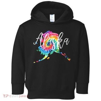 Alaska Tie Dye Toddler Hoodie