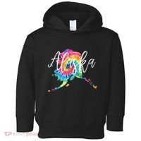 Alaska Tie Dye Toddler Hoodie thumb 0