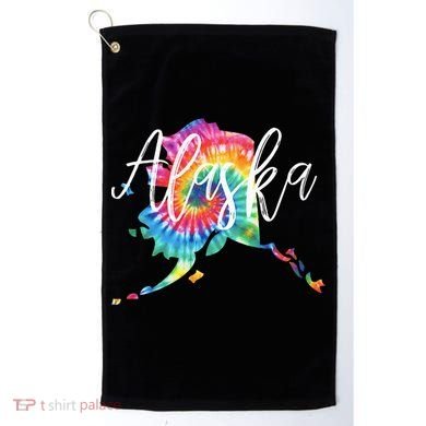 Alaska Tie Dye Golf Towel