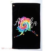 Alaska Tie Dye Golf Towel thumb 0
