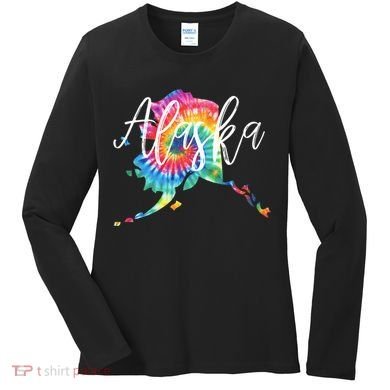 Alaska Tie Dye Women's Long Sleeve Shirt