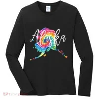Alaska Tie Dye Women's Long Sleeve Shirt thumb 0