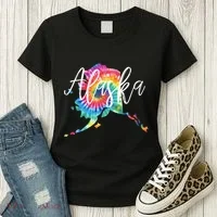 Alaska Tie Dye Women's T-Shirt thumb 3