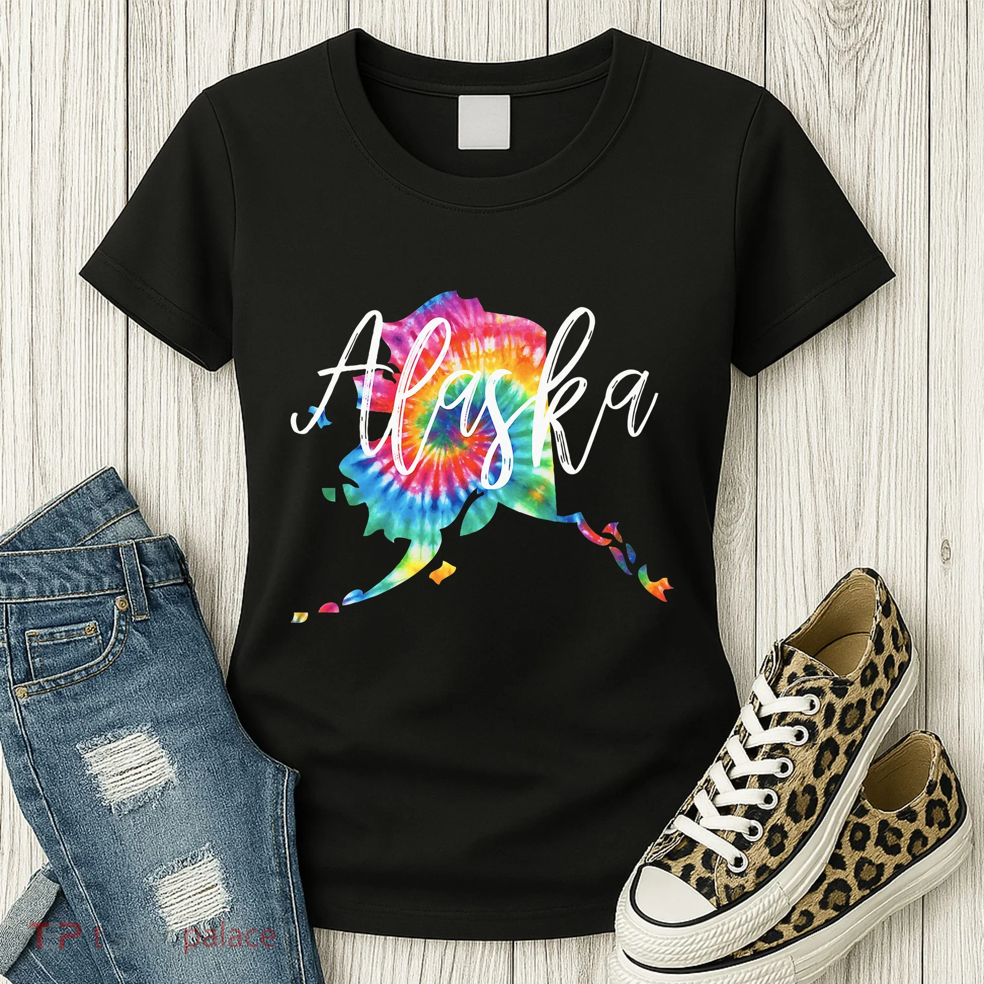 Alaska Tie Dye Women's T-Shirt