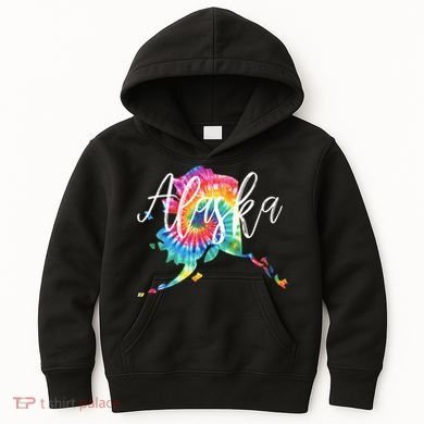 Alaska Tie Dye Kids Hoodie