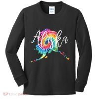 Alaska Tie Dye Kids Long Sleeve Shirt thumb 0