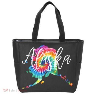 Alaska Tie Dye Tote Bag