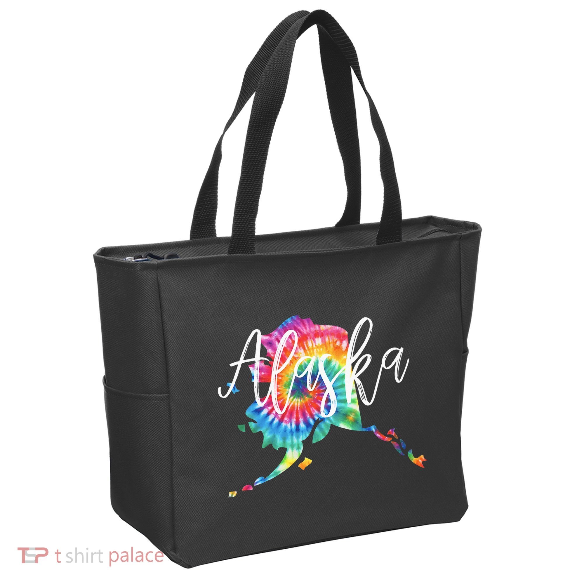 Alaska Tie Dye Tote Bag