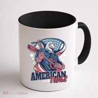 American Tunes Eagle Guitar Coffee Mug thumb 1