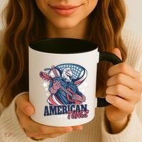 American Tunes Eagle Guitar Coffee Mug thumb 3