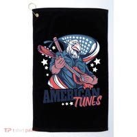 American Tunes Eagle Guitar Golf Towel thumb 0