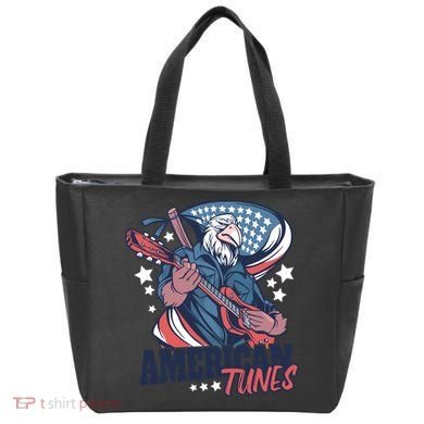 American Tunes Eagle Guitar Tote Bag