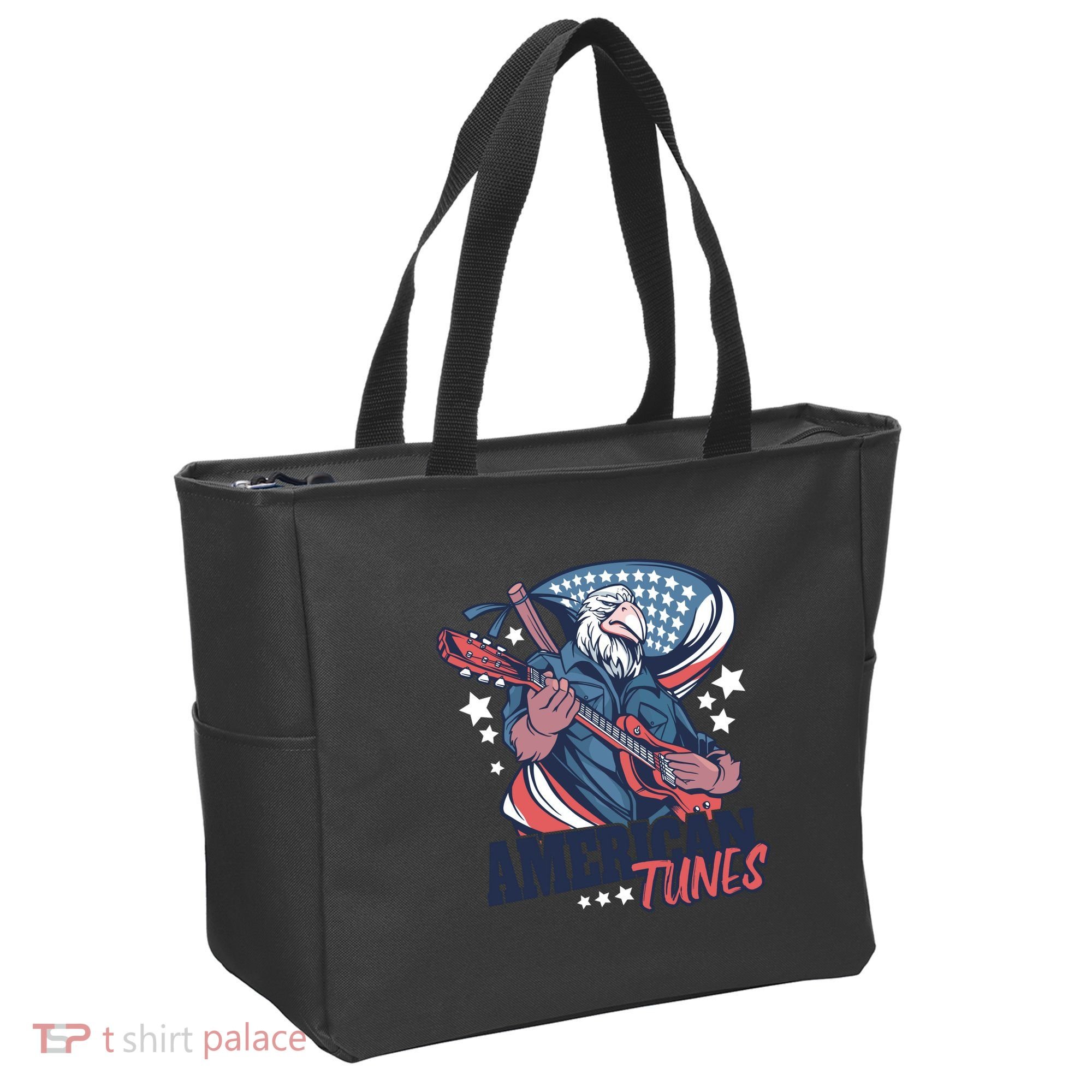 American Tunes Eagle Guitar Tote Bag