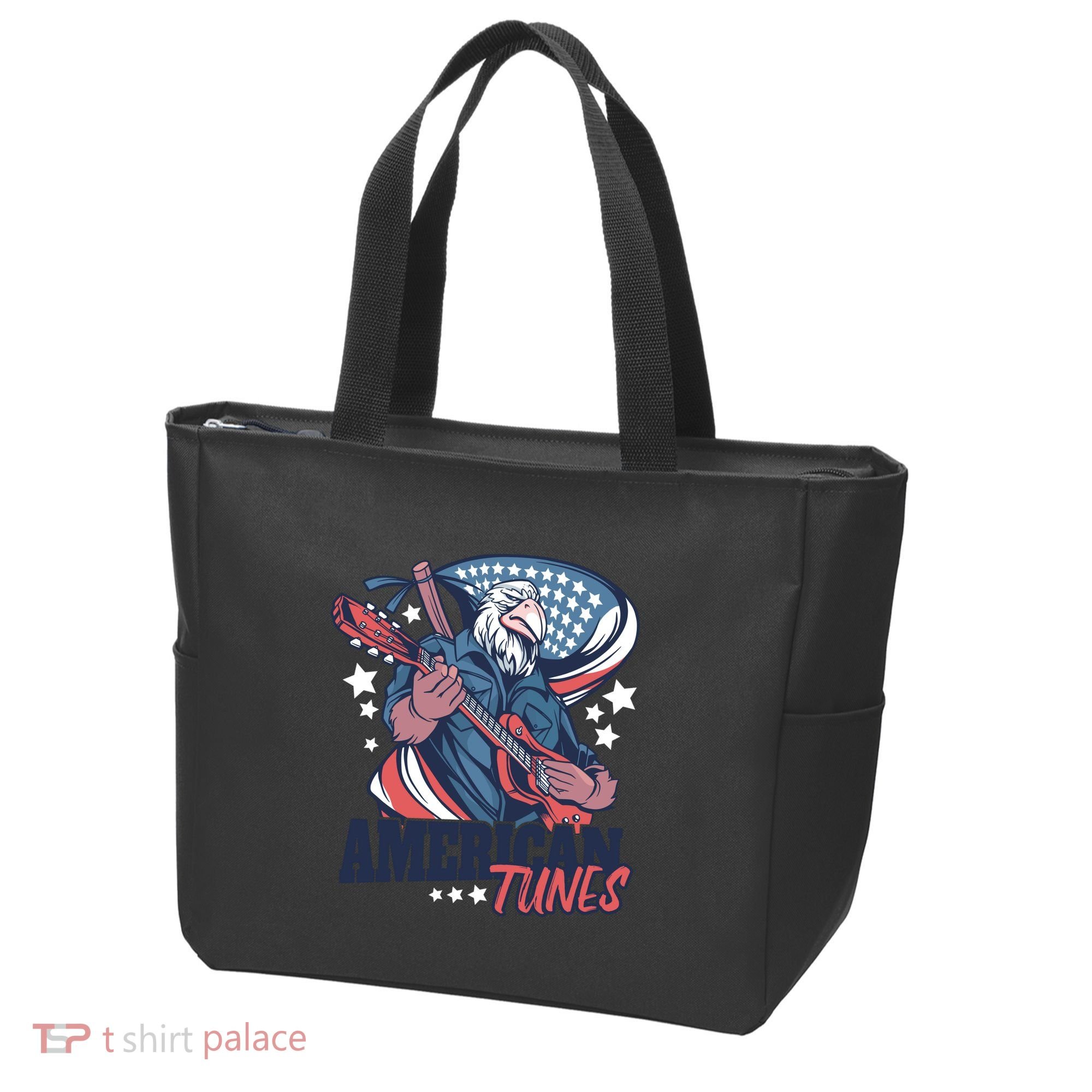 American Tunes Eagle Guitar Tote Bag