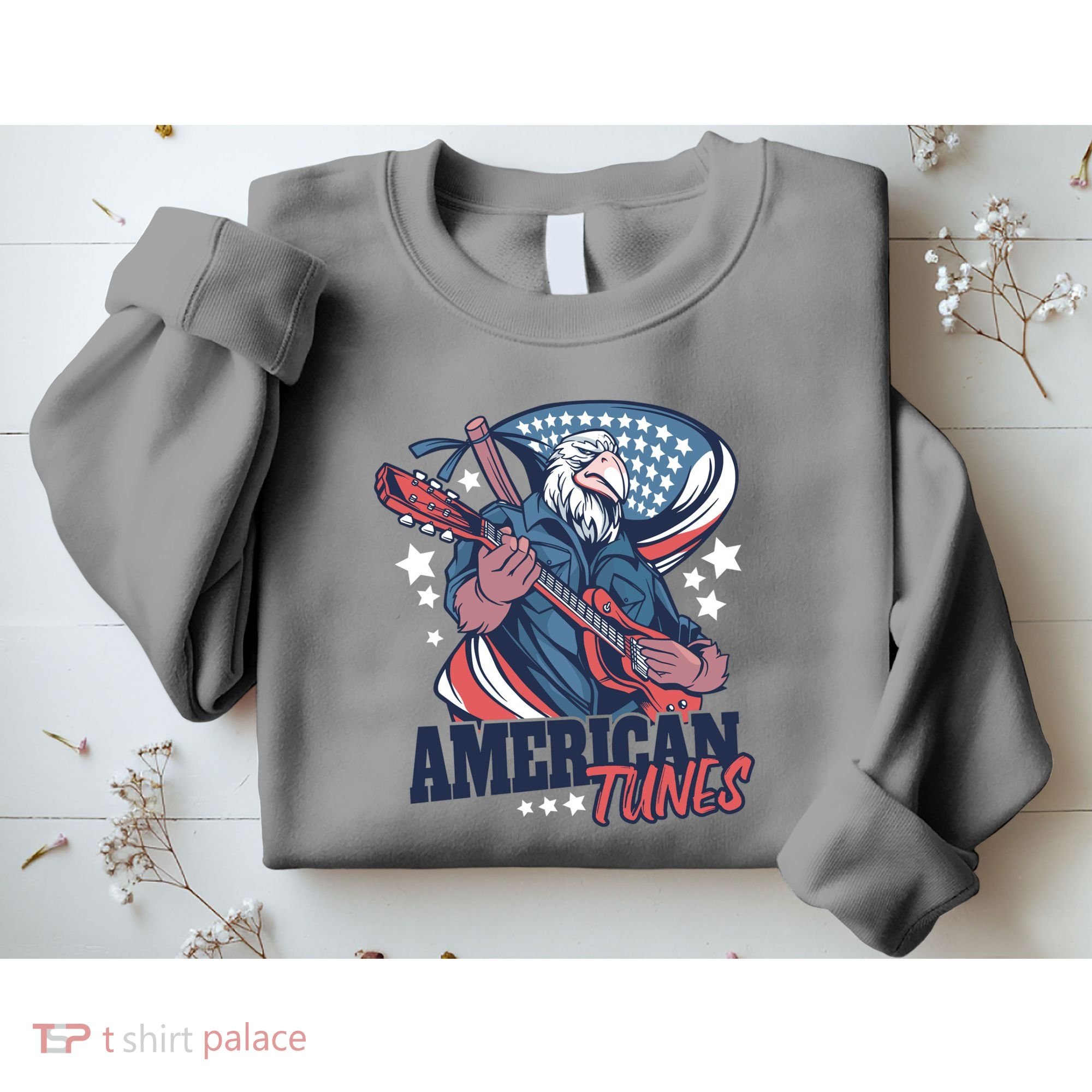 American Tunes Eagle Guitar Sweatshirt
