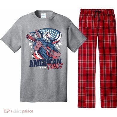 American Tunes Eagle Guitar Pajama Set