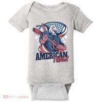 American Tunes Eagle Guitar Baby Bodysuit thumb 0