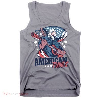 American Tunes Eagle Guitar Tank Top