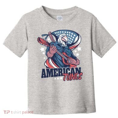 American Tunes Eagle Guitar Toddler T-Shirt